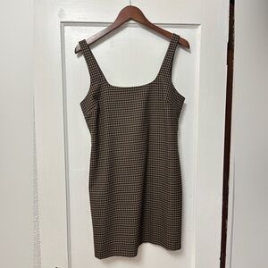 BANANA REPUBLIC Plaid Mini Dress - size 6P